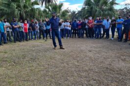 Sindipetro apoia luta dos trabalhadores da Manserv