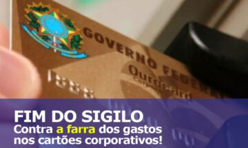 Campanha exige fim do sigilo sobre gastos de Bolsonaro com cartão corporativo