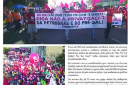 Petroleiros de MG vão a Brasília contra o golpe