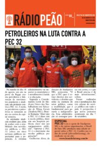 Petroleiros na luta contra a PEC 32