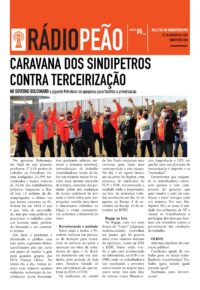 Caravana dos Sindipetros contra terceirização