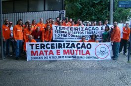Petroleiros de MG participam em massa do Dia Nacional de Paralisações