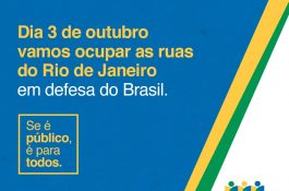 FUP convoca petroleiros para ato em defesa da soberania nacional dia 3 de outubro