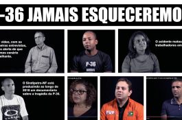Explosão na maior plataforma do mundo leva a vida de 11 trabalhadores, há 17 anos