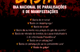 Sindipetro/MG convoca categoria petroleira de Minas para o Dia do Basta