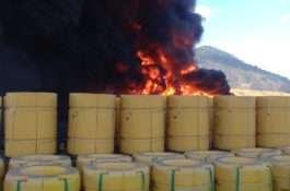 Incêndio atinge terminal da Petrobrás na Serra (ES)