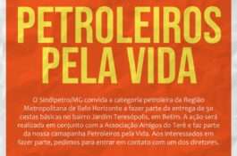 Petroleiros pela vida entrega cestas neste sábado