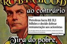 Sob a gestão Bolsonaro, acionistas da Petrobrás embolsam R$ 64 bi com preços abusivos dos combustíveis