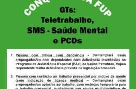 Petrobrás atende reivindicação da FUP de teletrabalho em tempo integral para pais de PCDs e empregados com restrições de saúde