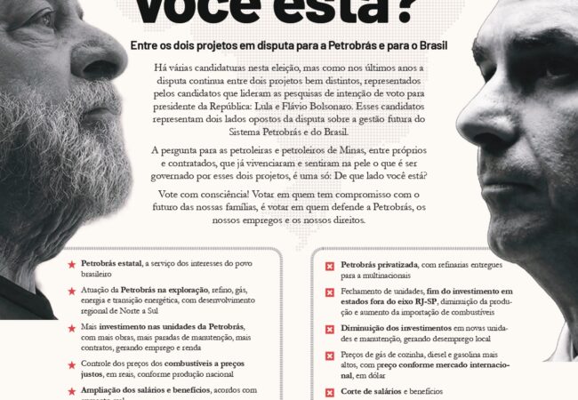 De que lado você está?